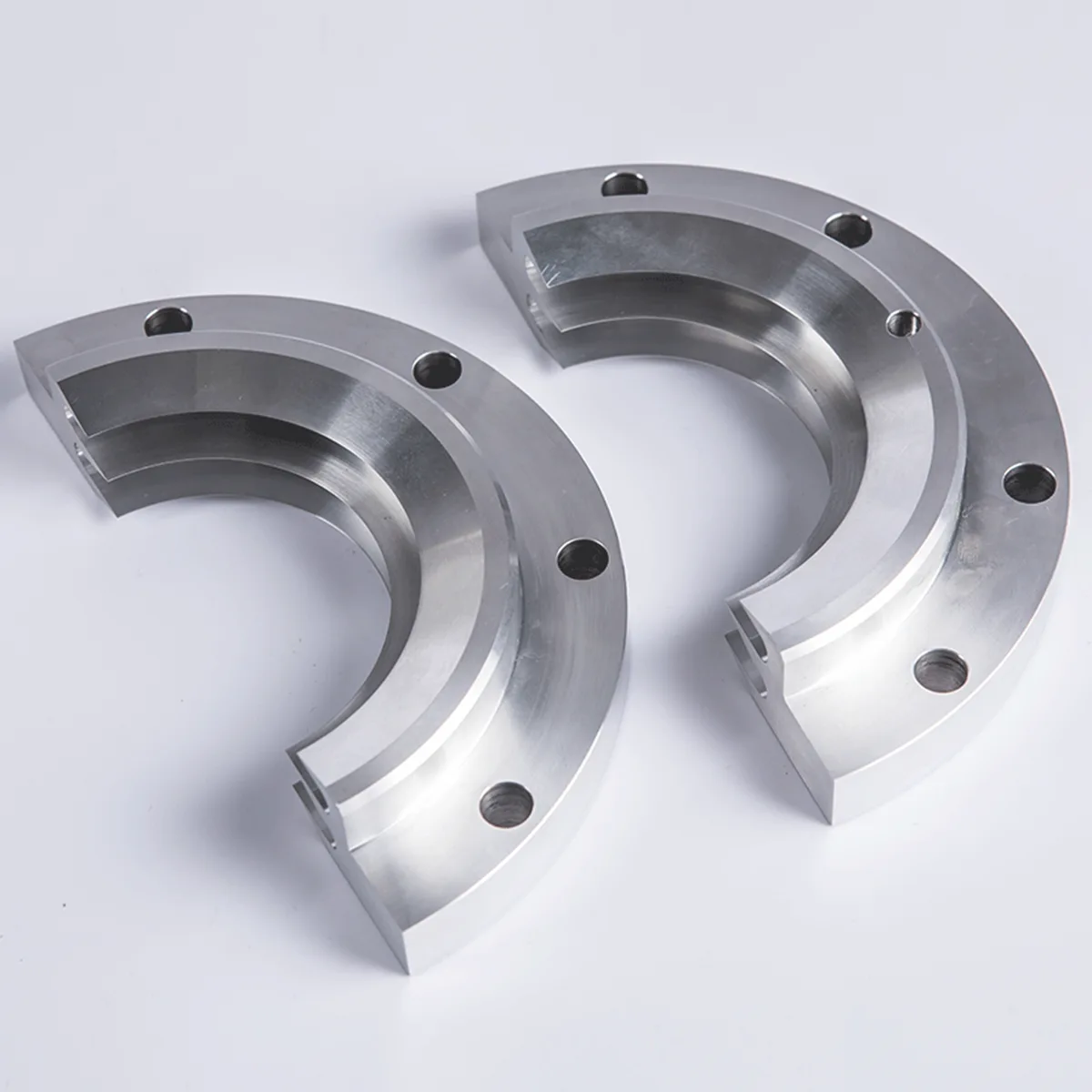 CNC-bearbetade delar av aluminium